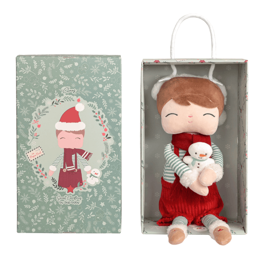 Boneco Metoo Claus com Caixa