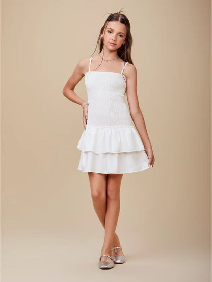 Vestido Teen Off Lastex Authoria