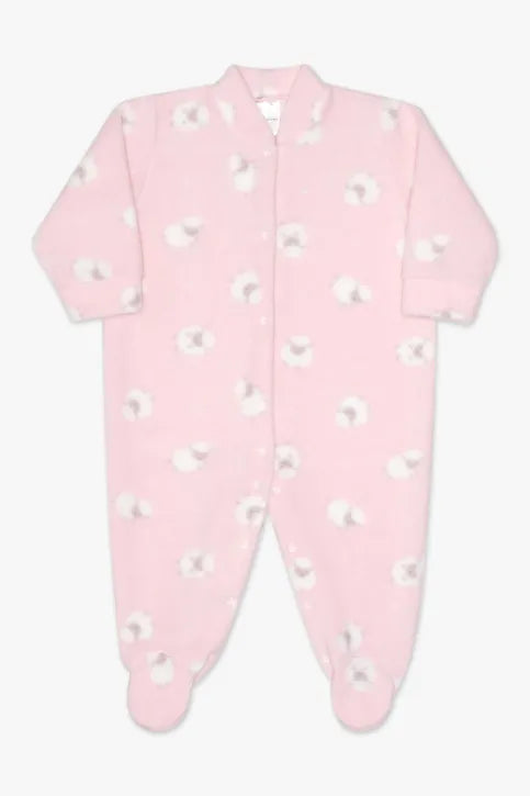 Macacão Soft Ovelhinhas Rosa Dedeka