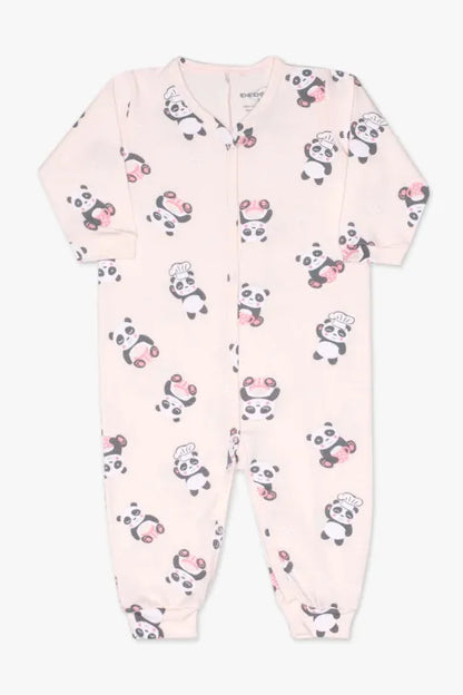 Macacão Rosa Panda Dedeka