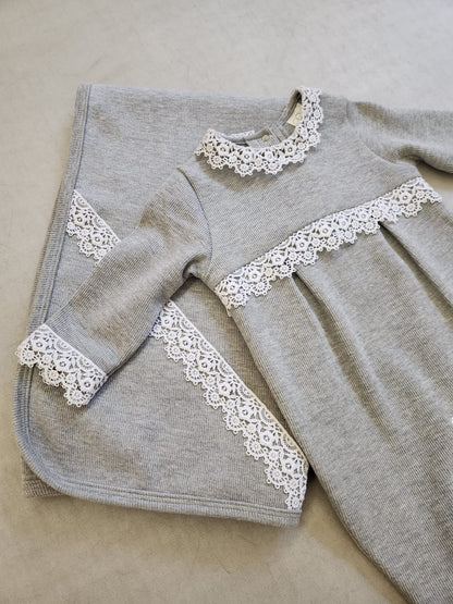 Saída Maternidade Cinza Buá