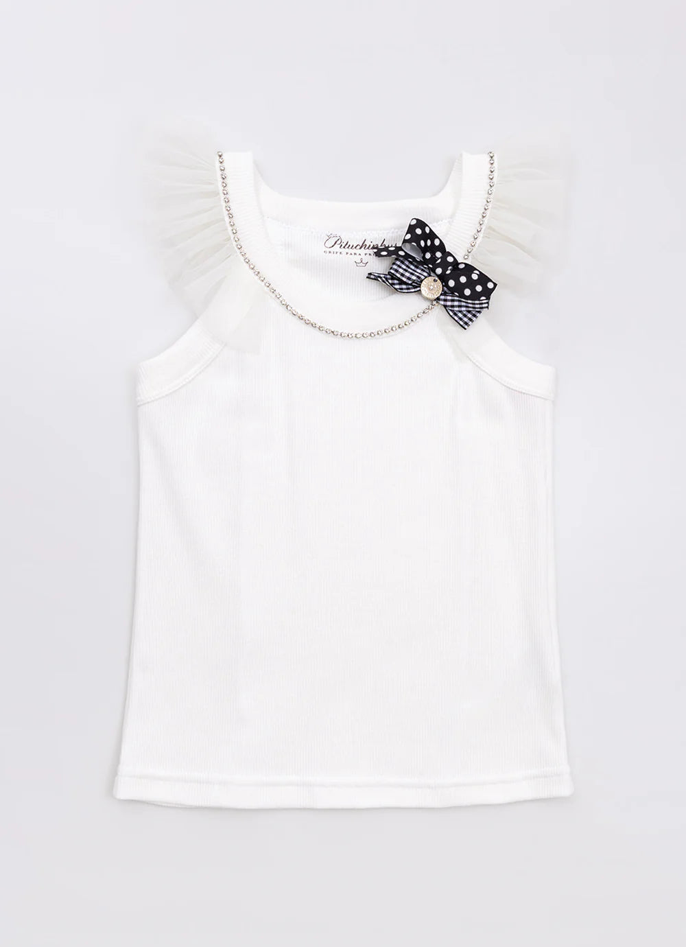 Blusa Ribana Alça Laço Pituchinhus