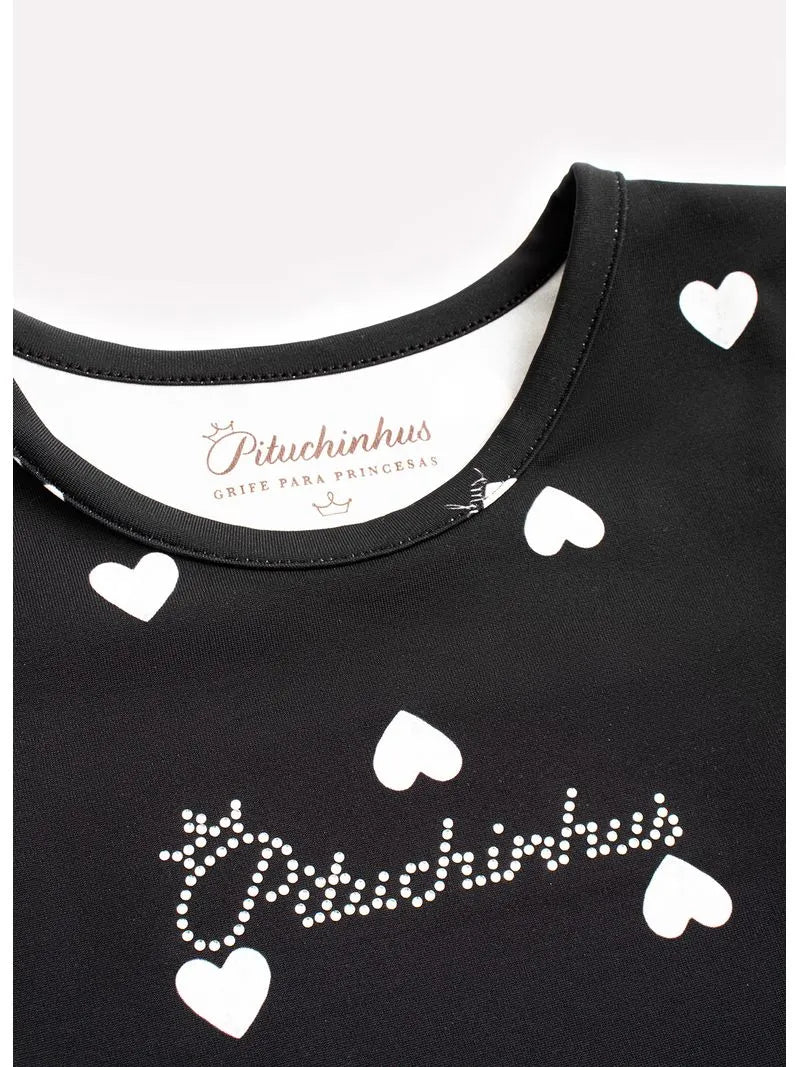 Blusa Light Corações Pituchinhus