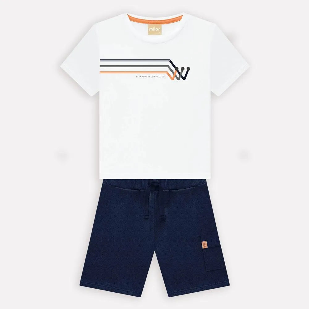 Conjunto Branco Milon