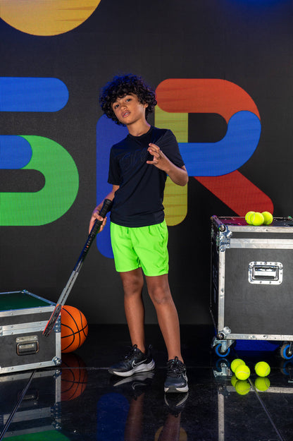 Short Pedro Verde Flúor Siri