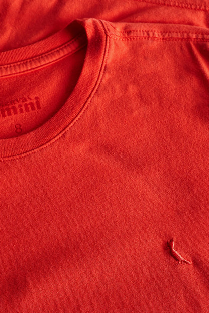 Camiseta Infantil Reserva Mini Vermelha