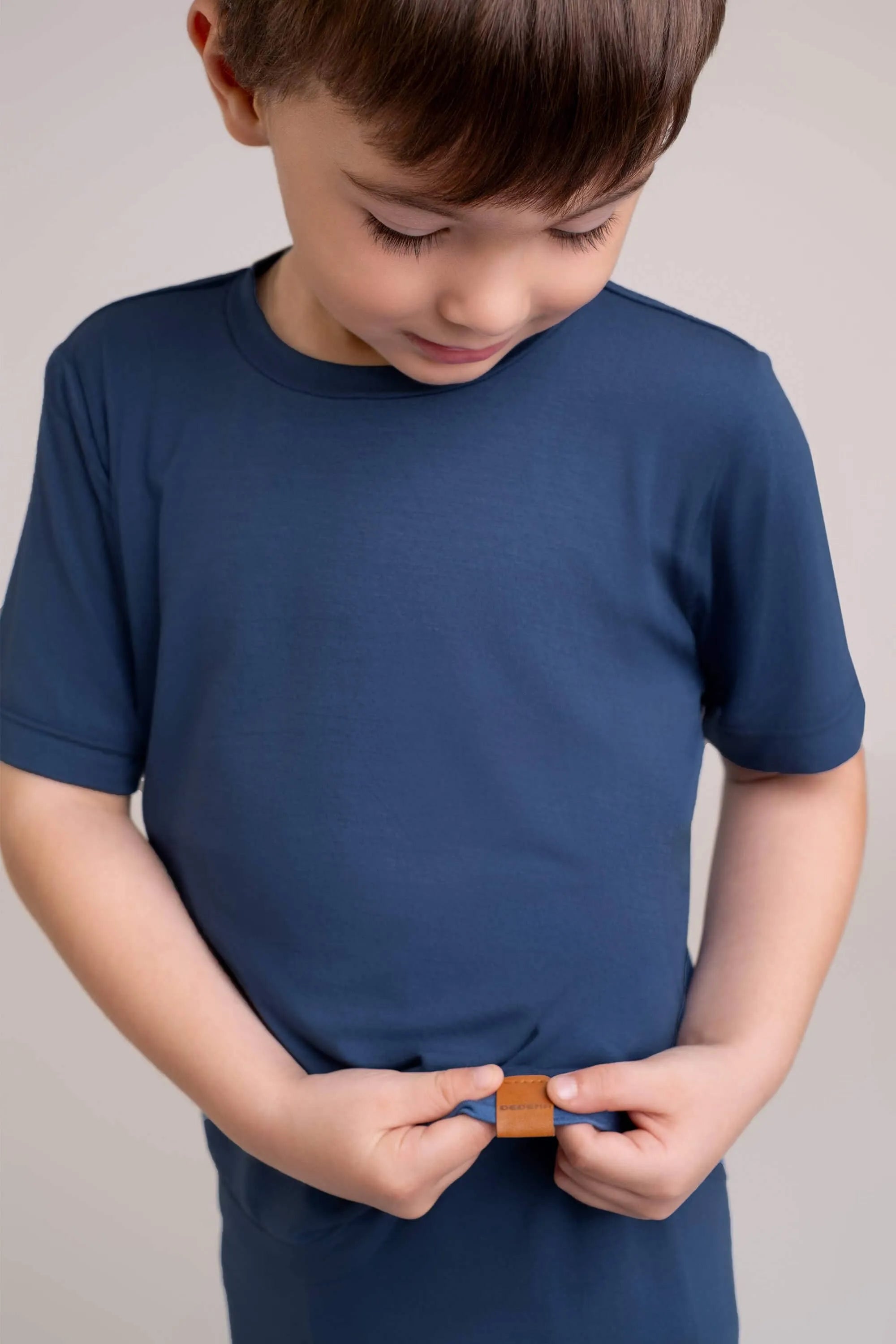 Pijama Infantil Modal Marinho
