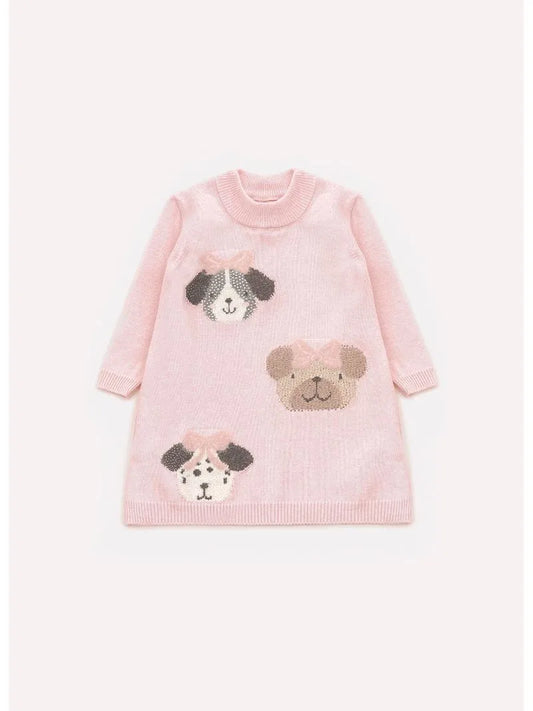 Vestido Tricot Cachorros Pmini