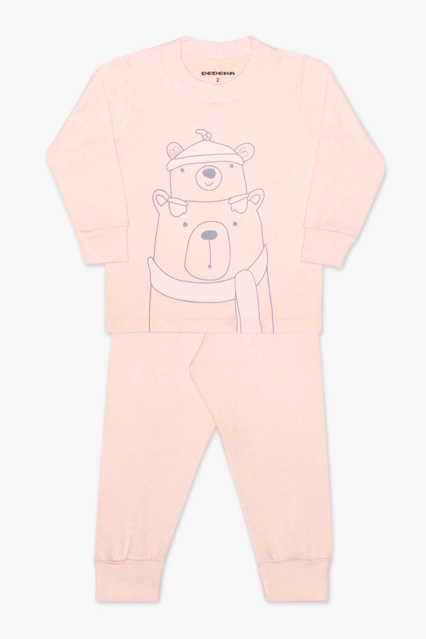 Pijama Urso Rosa Dedeka