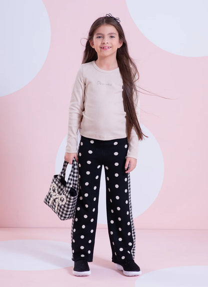 Blusa Infantil Bege Pituchinhus