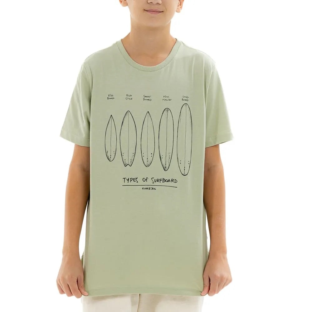 Camiseta Surfboard King e Joe