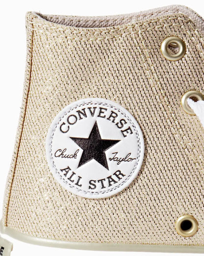 All Star Chuck Taylor Shine Dourado