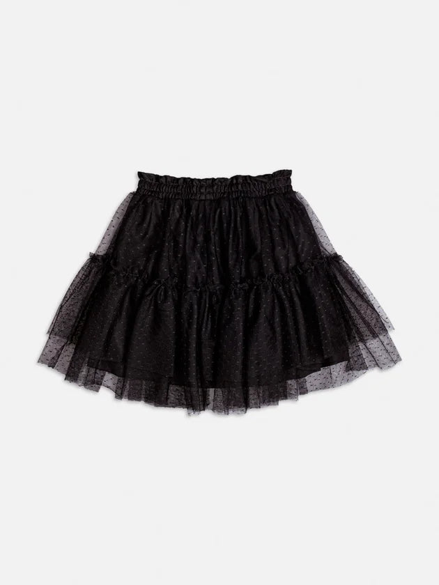 Saia Tule Preta Momi