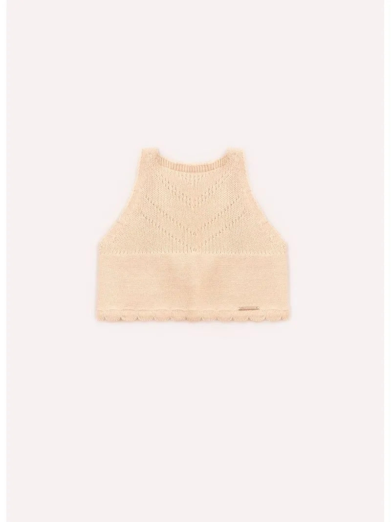 Blusa Cropped Tricot Pituchinhus