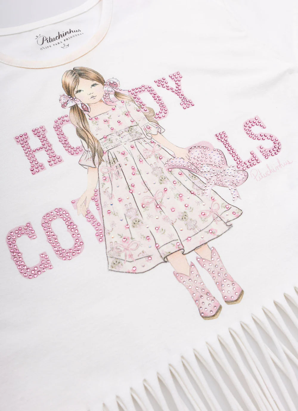 Blusa Cotton Franjas Pituchinhus