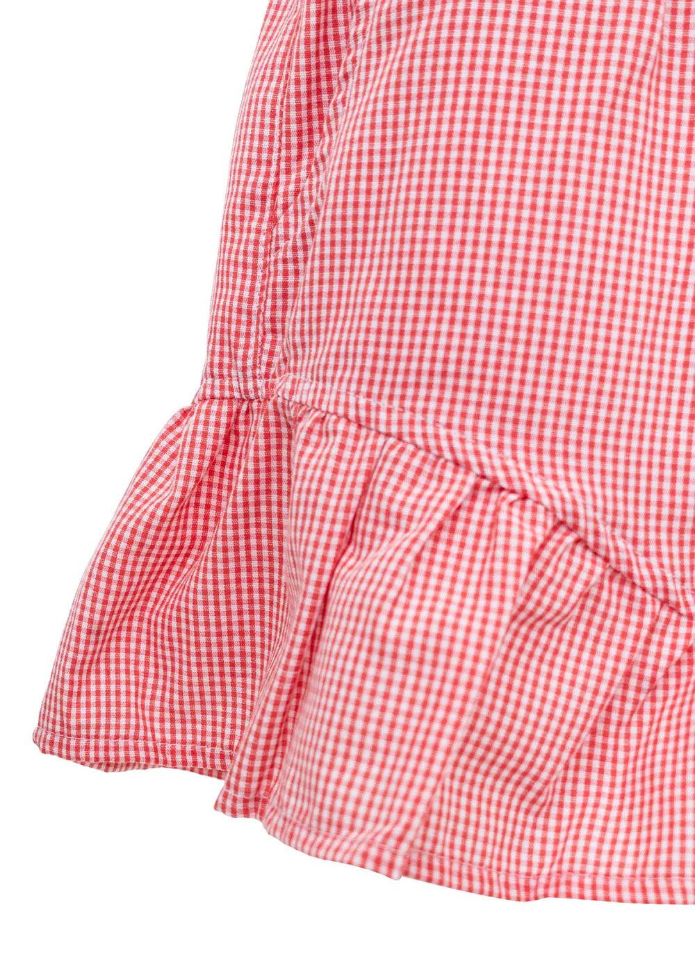 Short Infantil Xadrez Cereja Pituchinhus