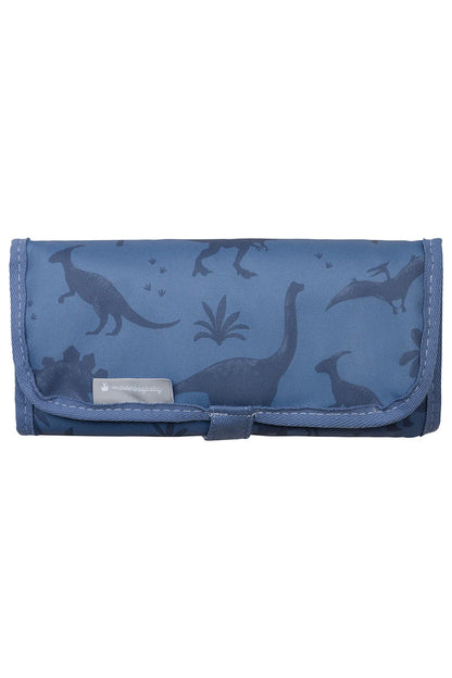 Mochila Baby Vintage Dinossauro Azul