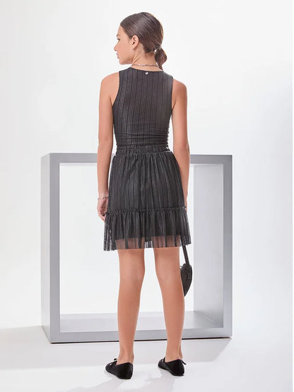Cropped Tule Listrado Iam Authoria