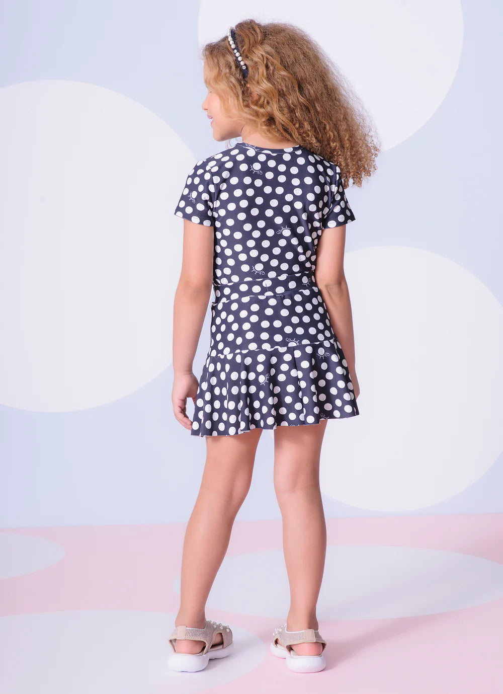 Blusa Infantil Light Poá Pituchinhus