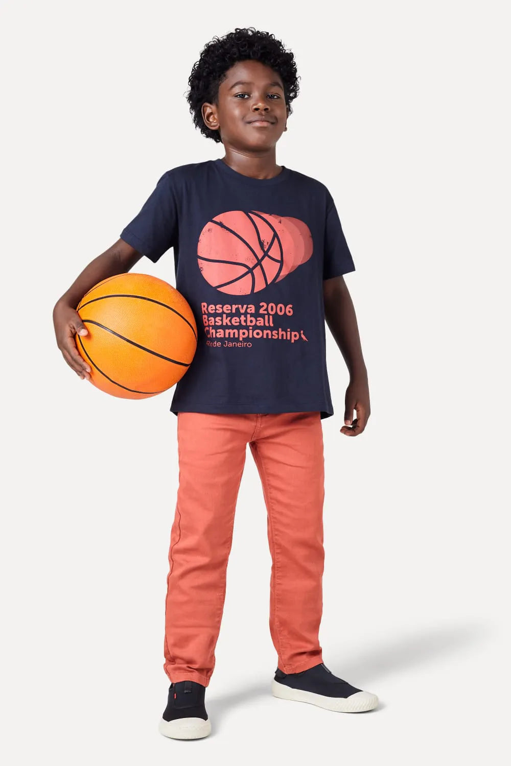 Camiseta Basketball Reserva Mini