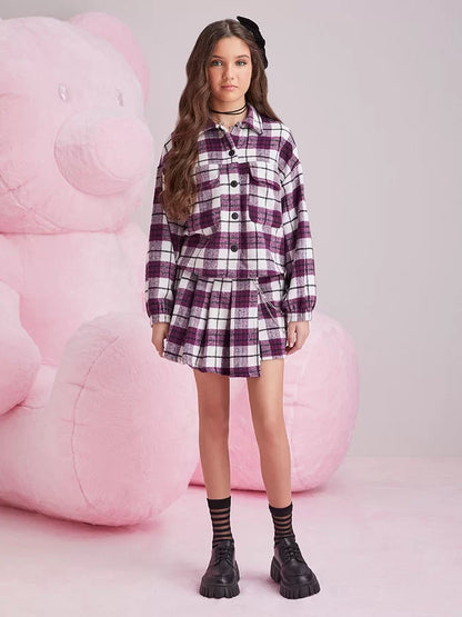 Short Saia Xadrez Iam Authoria