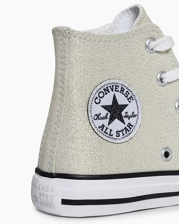 All Star Infantil Chuck Taylor Shine Prata