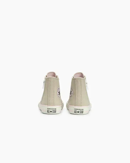 All Star Infantil Chuck Taylor Side Zip Canvas Bege