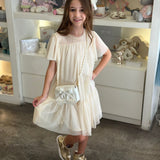 Vestido Infantil Creme Petit Cherie