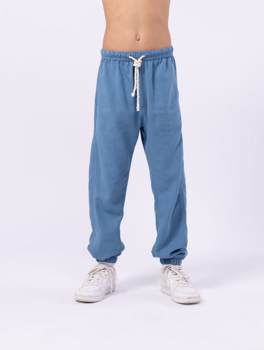 Calça Linho Azul UM+UM