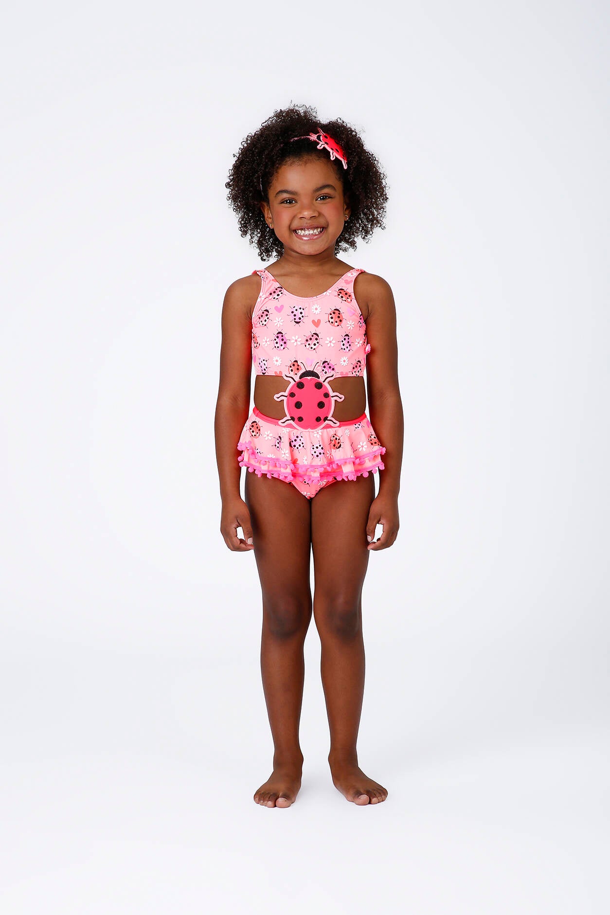 Maiô Infantil Carine Joaninha Siri