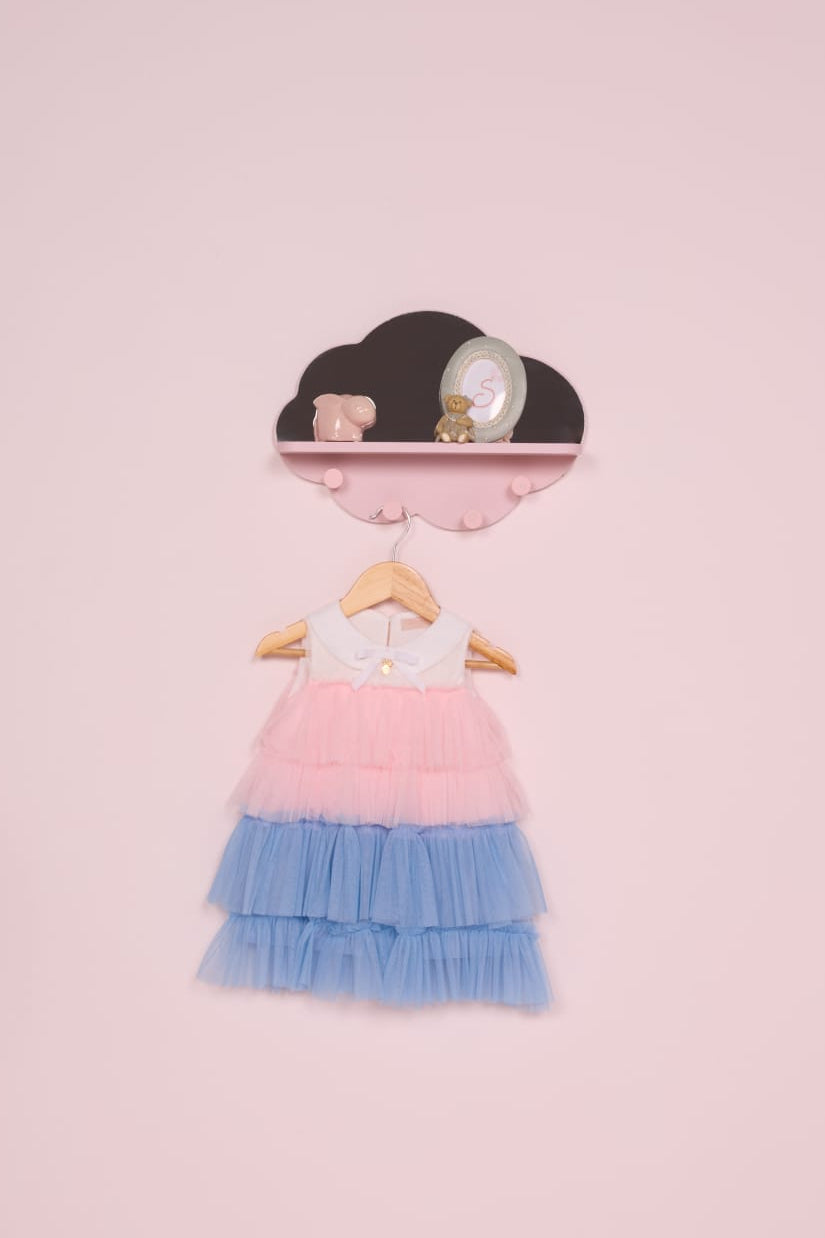 Vestido Bebê Tule Camadas Buá