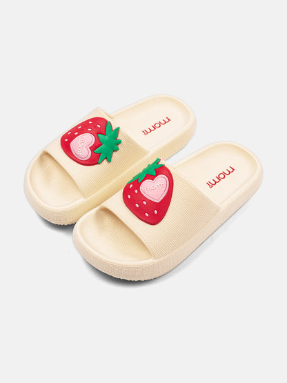 Slide Infantil Menina Nuvem Morango Momi
