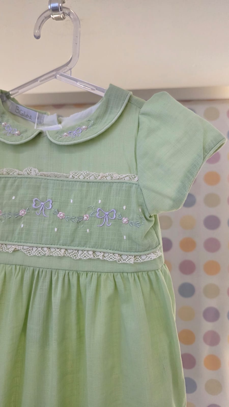 Homper Bebê Floral Verde Buá