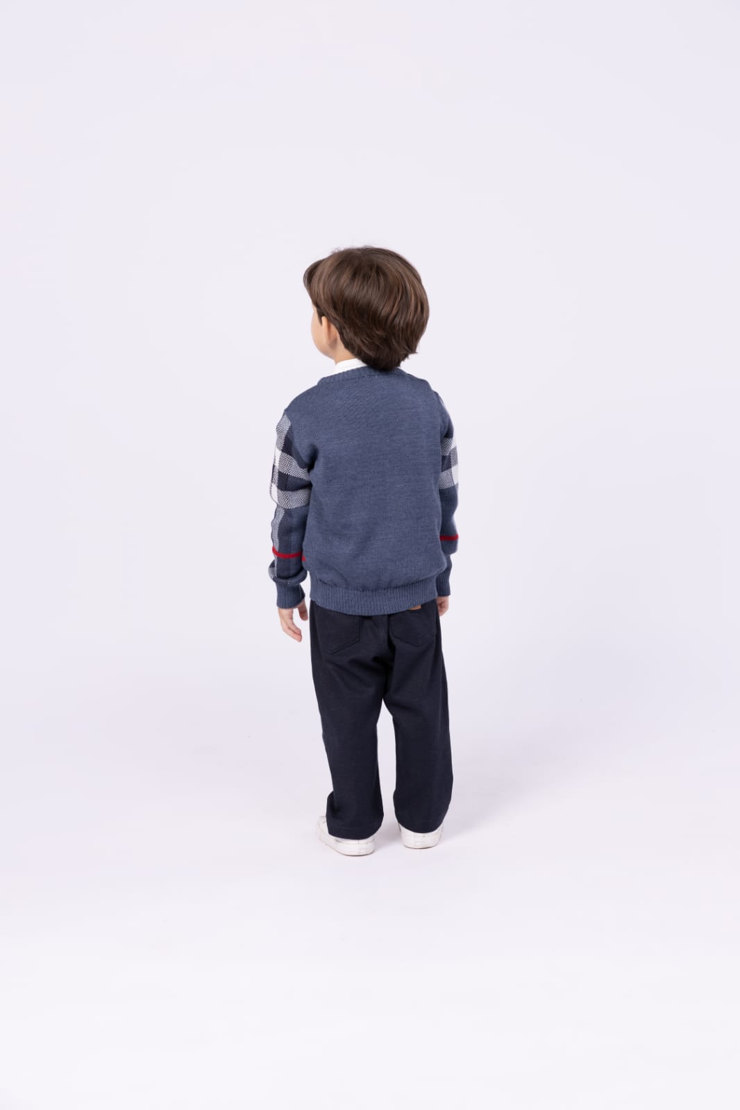 Blusa Tricot Marinho UM+UM