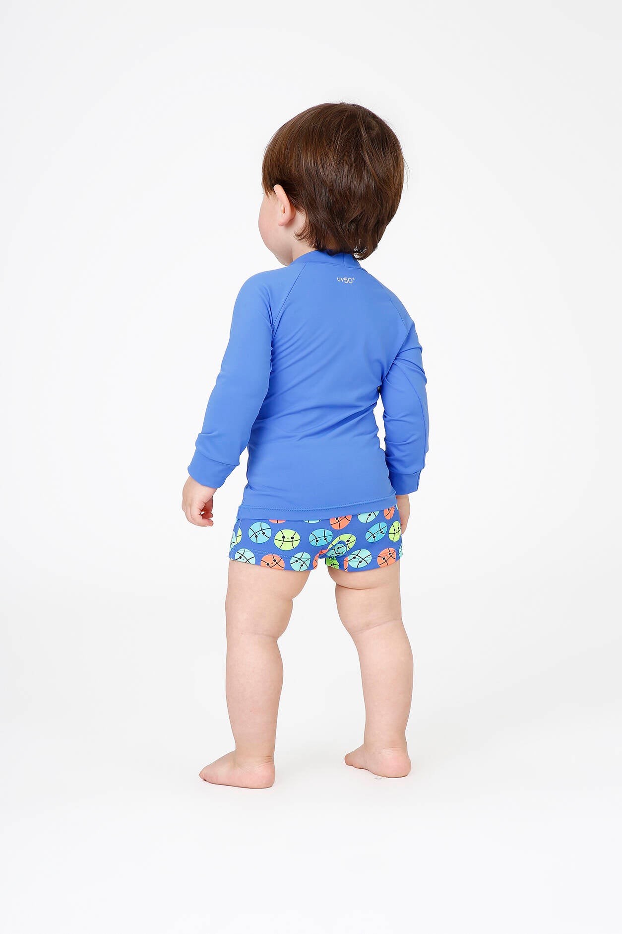 Blusa Proteção Praia Bebê Oceano Siri