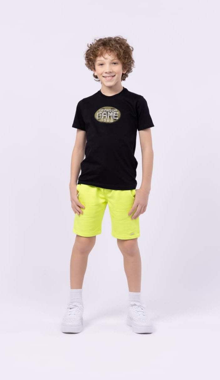 Camiseta Preta Game UM+UM