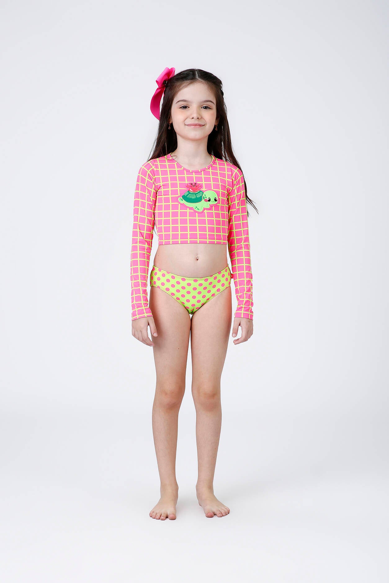 Biquíni Infantil 03 Peças Lara Turtle Siri