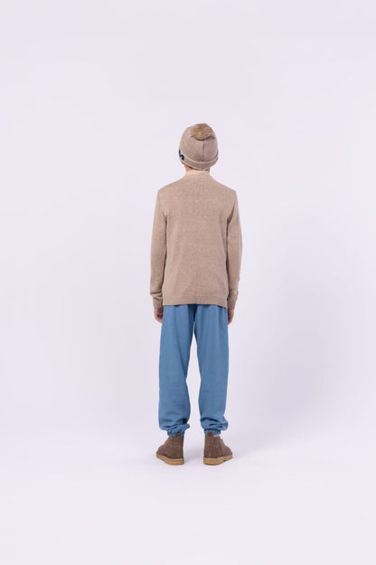 Blusa Tricot Areia UM+UM