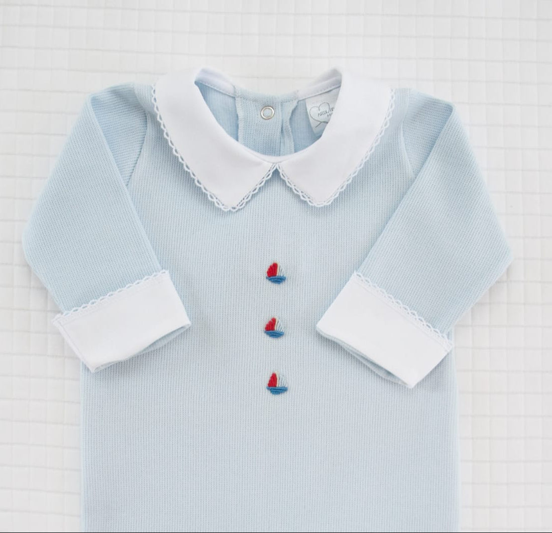 Macacão Bebê Barquinho Buá