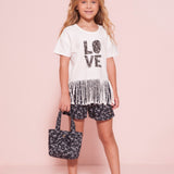Conjunto Infantil Menina Love Pituchinhus
