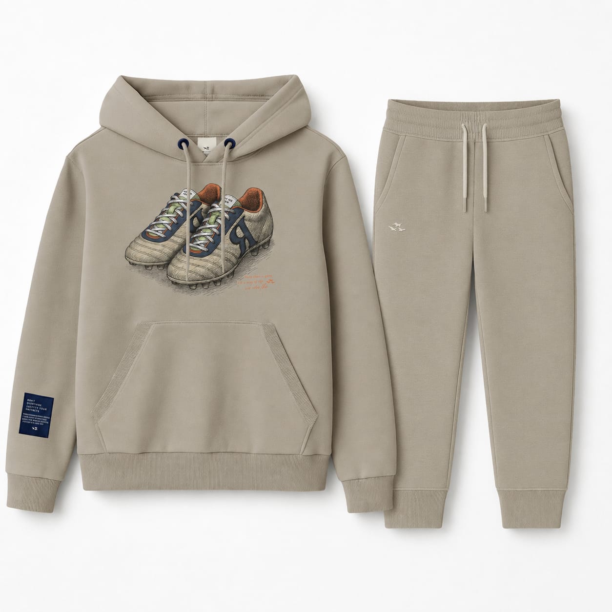 Conjunto Infantil Moletom Chuteira Buá