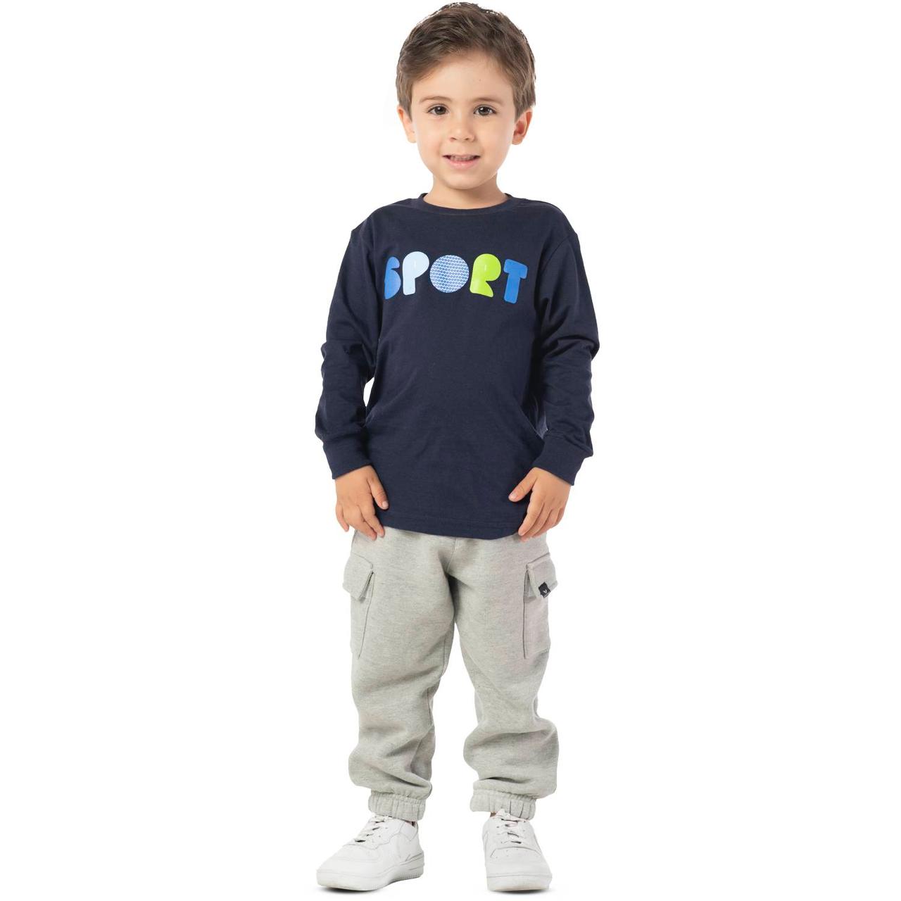 Camiseta Sport Marinho