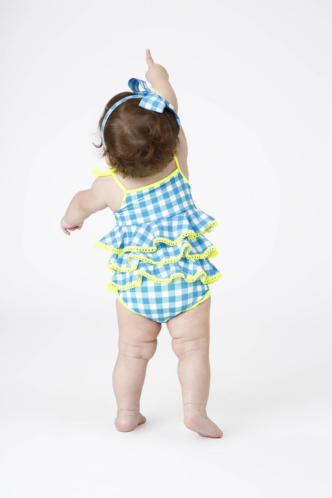 Maiô Bebê Zoe Vichy Limão Siri