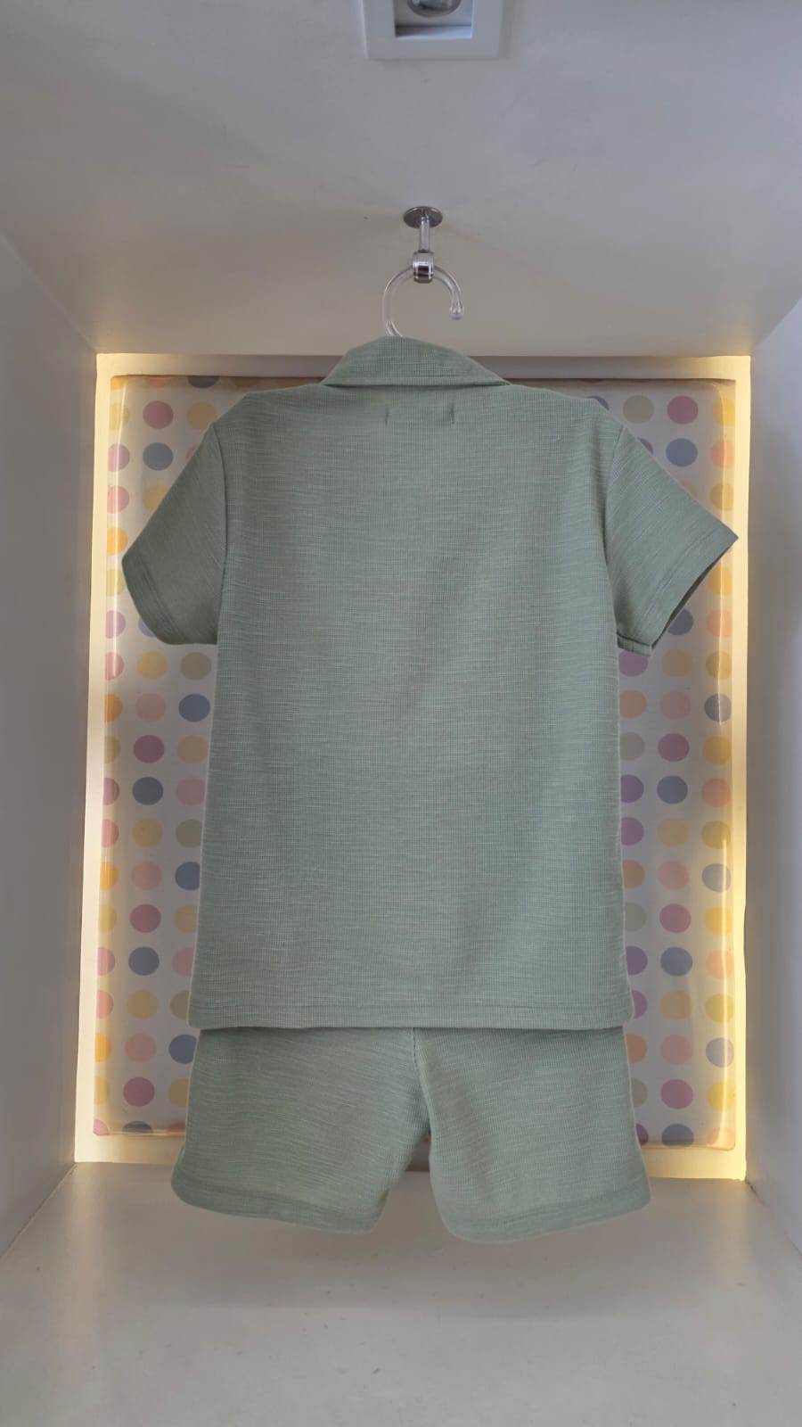 Conjunto Infantil Menino Verde Menta Buá