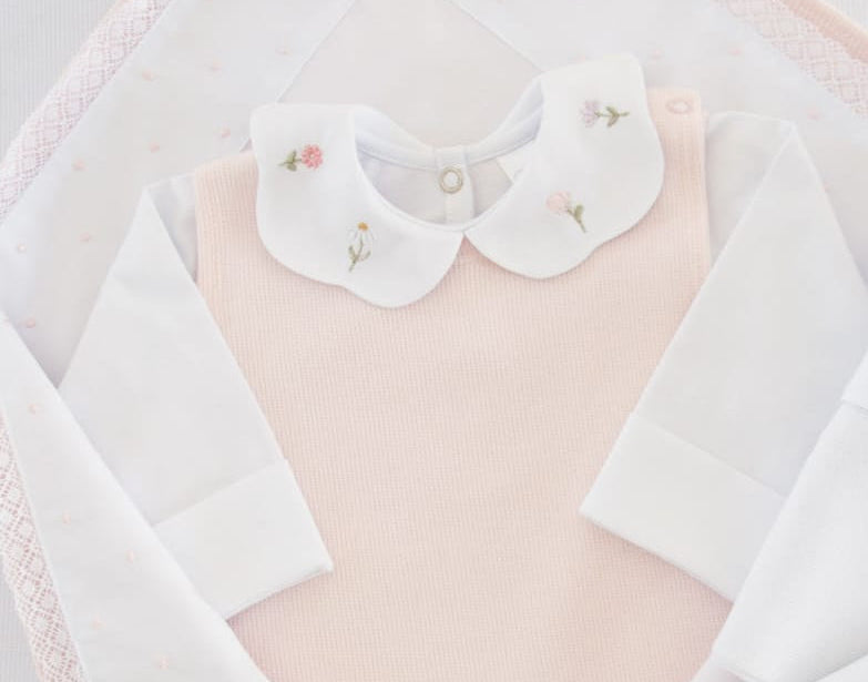 Macacão Bebê Jardineira/Body Jardim Sonhos Buá