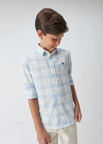 Camisa Social Xadrez UM+UM