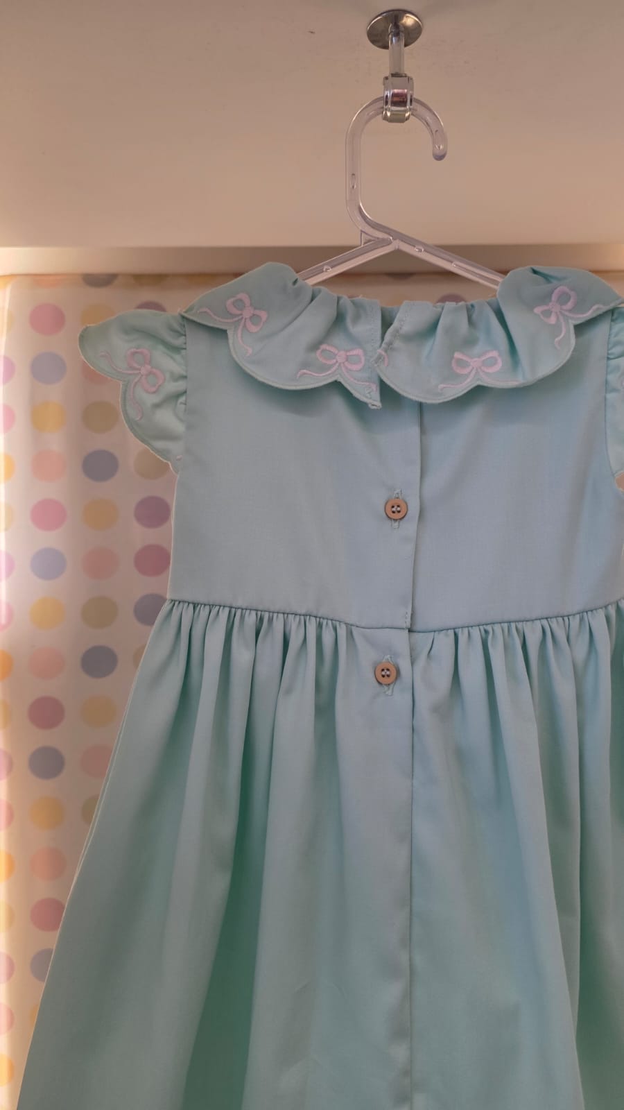 Vestido Bebê Mariana Verde Buá