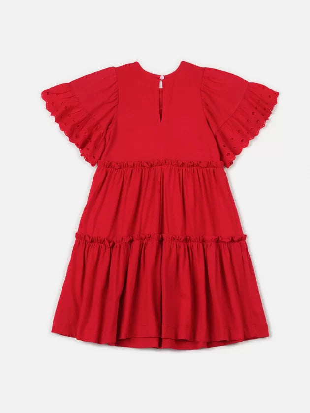 Vestido Renda Vermelho Animê