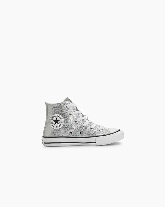 All Star Chuck Taylor Infantil Holiday Disco Prata