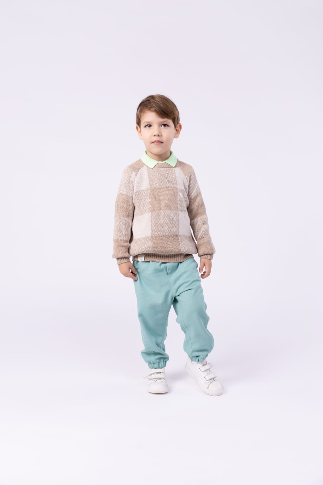 Calça Linho Verde UM+UM